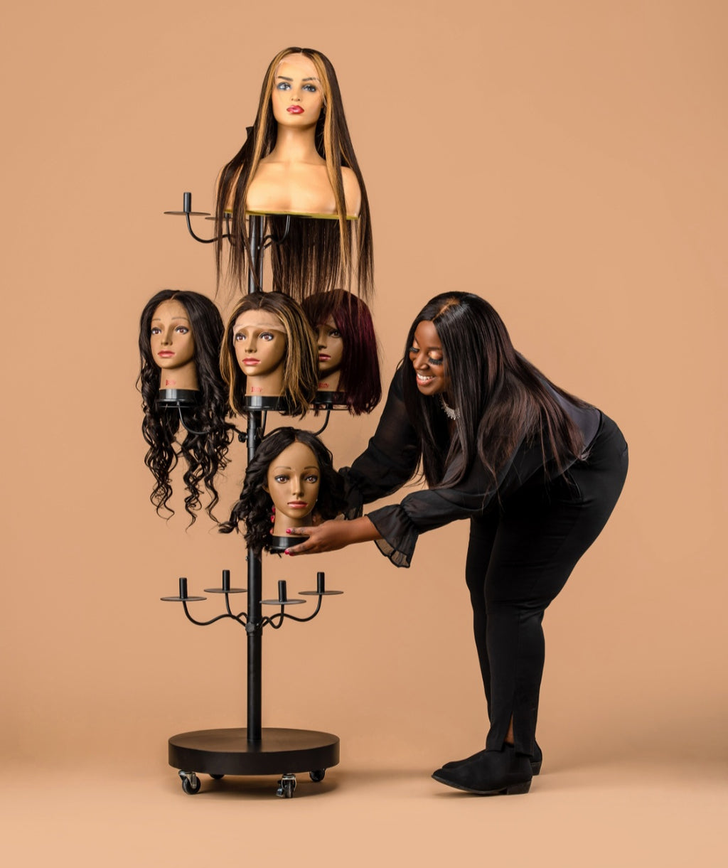 Hair Assistant - Braiding Stand