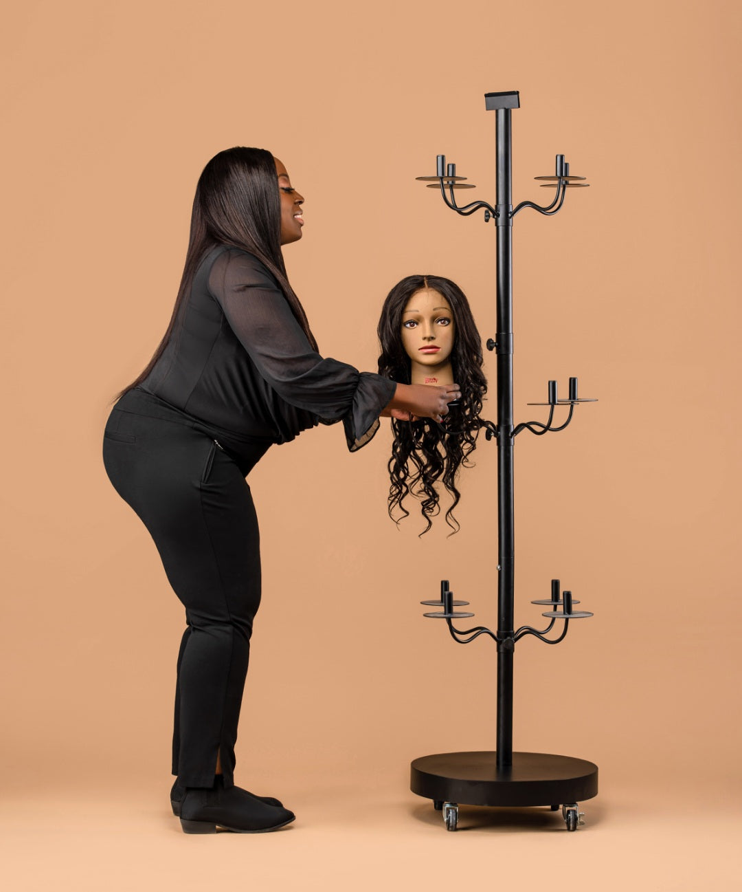 In stock Ultimate Wig Stand Theresa Mosley Collection